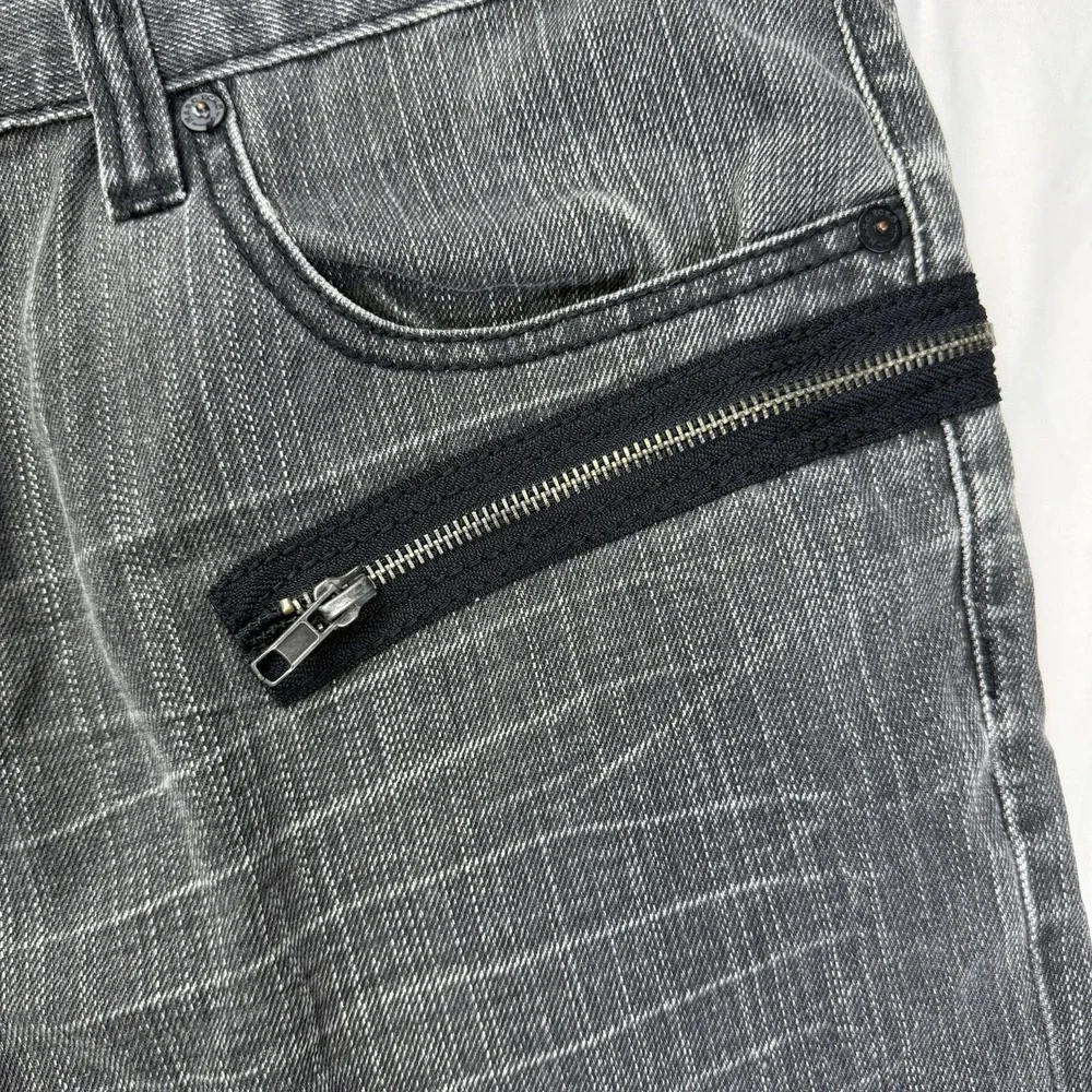 VTG Marc Ecko Jeans Cut and Sew Black Denim Men's 38x30 Straight Grunge Designer